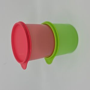 Tupperware Small Canister Set NEW